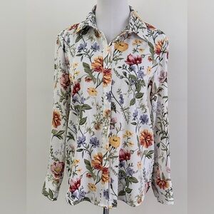 JOIE || Multicolor Floral Button Down Shirt. Sz. S
